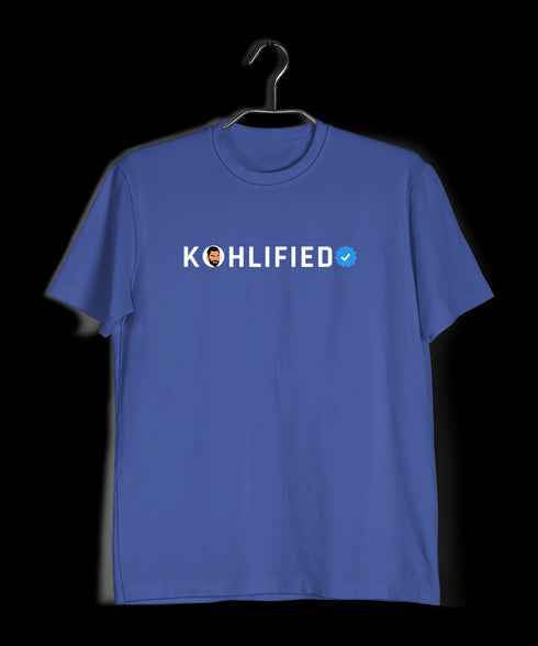 Quirkipedia Kohlified Verified Cricket     Mens TShirts